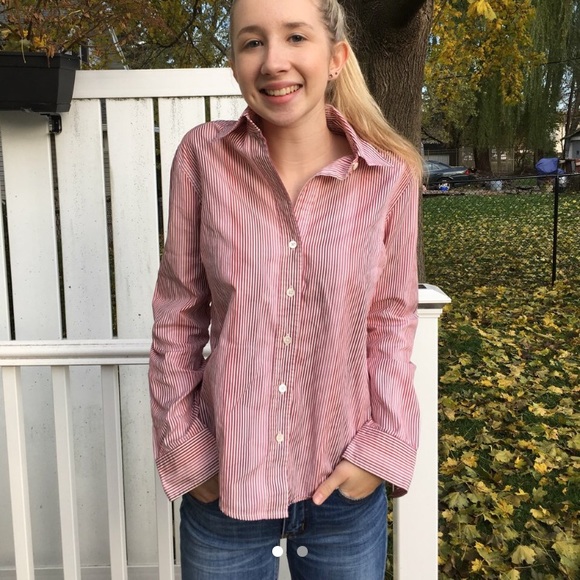Banana Republic Tops - Banana Republic striped button up